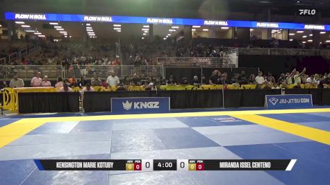 Miranda Issel Centeno vs Kensington Marie Kotuby 2025 Pan Kids Jiu-Jitsu IBJJF Championship