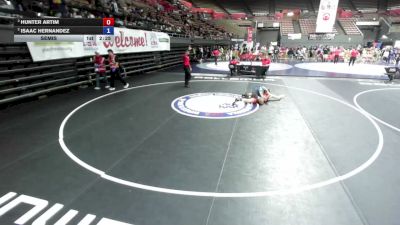 157 lbs Semis - Hunter Artim vs Isaac Hernandez