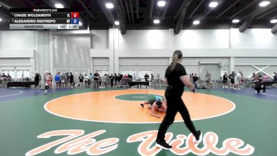 106 lbs Quarters - Chase Wolgamuth, FL vs Alesandro Restrepo, NY
