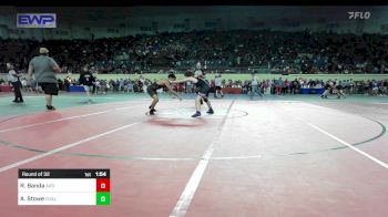 140 lbs Round Of 32 - Roy Banda, Ardmore Junior High vs Arlis Stowe, Coalgate