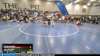 76 lbs Quarterfinal - Caleb Heyder, Sanderson Wrestling Academy vs Jed Williams, Olympus-Skyline