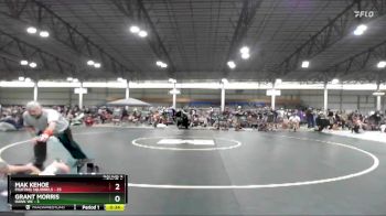 78 lbs Round 3 (4 Team) - Mak Kehoe, Fighting Squirrels vs Grant Morris, Hawk WC