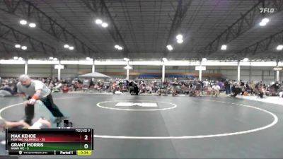 78 lbs Round 3 (4 Team) - Mak Kehoe, Fighting Squirrels vs Grant Morris, Hawk WC