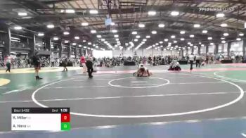 220 lbs Consi Of 8 #1 - Kyle Miller, PA vs Anthony Nava, WA