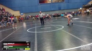 2 - 106 lbs Quarterfinal - Evan Brinkley, Central vs Aiden Swink, Strasburg