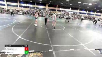 116 lbs Round Of 32 - Ryder Kinneman, Thorobred WC vs Benjamin Ruiz, Team SoCal