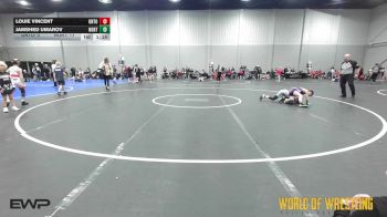 68 lbs Rr Rnd 5 - Louie Vincent, Untouchables 12U Black vs Jamshed Umarov, Northern Colorado 12U