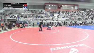 U23 Women - 65 lbs Cons. Round 3 - Piper Lalli, CA vs Danica Kelley, CA