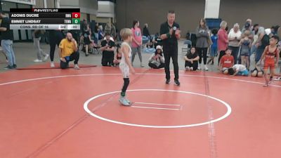 50-53 lbs Quarters - Micah Upmann, Warrior Trained Wrestling vs Ryker Ehrich, Gladiator Wrestling Academy