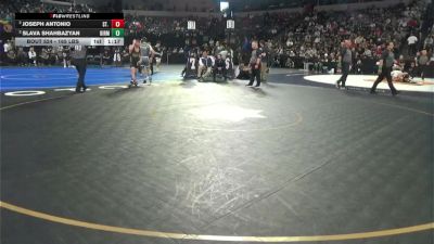 165 lbs Semifinal - Joseph Antonio, St. John Bosco (SS) vs Slava Shahbazyan, Birmingham (LA)