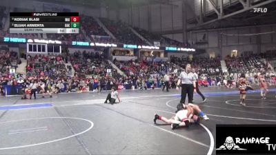 95 lbs Semifinal - Kodiak Blasi, Maize vs Elijah Armenta, Oakley
