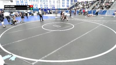 190 lbs Cons. Round 4 - Sherlyn Luna, South Hills vs Layla Lopez, Trabuco Hills