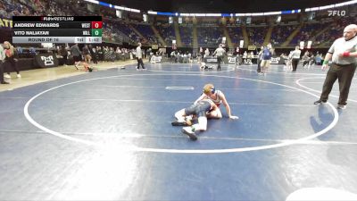 80 lbs Round Of 16 - Andrew Edwards, West Branch vs Vito Naljayan, William Allen