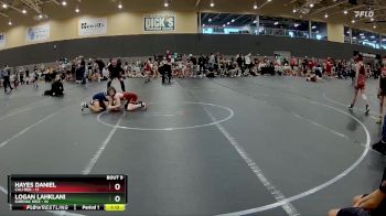 76 lbs Round 3 (6 Team) - Hayes Daniel, Cali Red vs Logan Lahklani, Kardiac Kidz