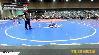 49 lbs Quarterfinal - Kristopher Henry, Powerhouse Wrestling Club vs Titan Mascoto, FLOW Academy