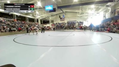 120 lbs Cons. Round 1 - Yessenia Castro, Dodge City vs Brooke Morgan, Olathe West