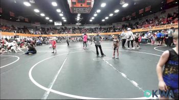 46 lbs Semifinal - Gavino Camarillo, Clinton Youth Wrestling vs Twister Ryan, Noble Takedown Club