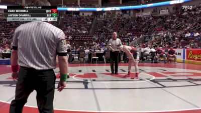 172 lbs Consi 3 - Cash Morrell, Cochranton vs Jayden OFarrill, Bishop McCort