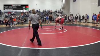 285 lbs Round 3 - Joey Humphries, Mackinaw vs Eli Mcgriff, PCM, Monroe