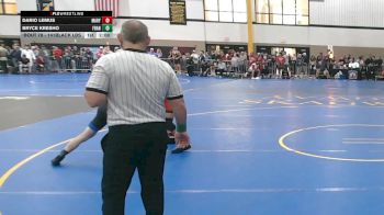 141Black lbs Rr Rnd 3 - Dario Lemus, Maryland vs Bryce Kresho, Franklin & Marshall