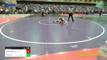 90 lbs Quarterfinal - Bode Bratsburg, Nebraska Boyz vs Peyton Finch, Nevada Elite