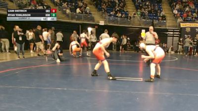 145 lbs Consy 3 - Liam Dietrich, Greencastle-Antrim vs Ryan Tomlinson, Bensalem