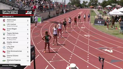 Women's 800m Open B