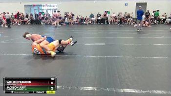 150 lbs Round 2 (6 Team) - Jackson Judy, Charlotte Vikings vs William Franklin, Mat Monkeys