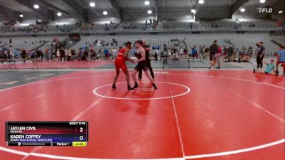 126 lbs Round 1 - Jaylen Civil, Missouri vs Kaden Coffey, Ozark High School Wrestling