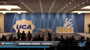 Nebraska Dance - Youth Pom White [2023 Youth - Pom - Small 1/7/23] 2023 UDA Chicagoland Dance Challenge