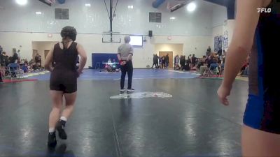 Girls 120 lbs Semifinal - Addysin Mollendor, Ocean Springs Women vs Matti Netto, Ocean Springs Women