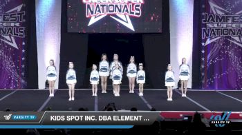 Kids Spot Inc. DBA Element Athletics - Electric [2023 L1 Junior - D2 - Small - A] 2023 JAMfest Cheer Super Nationals