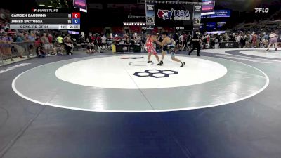 165 lbs Cons. Rd Of 64 - Camden Baumann, IN vs James Battulga, VA