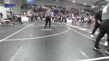 35 lbs Quarterfinal - Colt Manuel, Newkirk Takedown Club vs Jude Orth, Sperry Wrestling Club