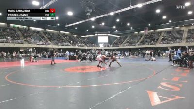 160 lbs Semifinal - Marc Saracinaj, Shavertown vs Rocco Lukash, Philadelphia