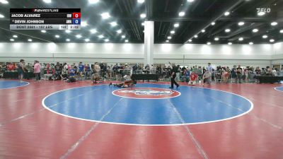 157 lbs Cons. Rd Of 16 - Jacob Alvarez, Izzy Style Wrestling vs Devin Johnson, Askren Wrestling Academy