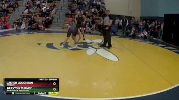 125 lbs Round 1 - Jasper Loughran, MN Elite vs Braxton Turney, New Prague Wrestling