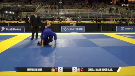 Danielle Marie Bonde Blaul vs Maryshell Mata 2025 Pan Jiu Jitsu IBJJF Championship