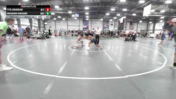 126 lbs Round Of 16 - Tye Johnson, NC United vs Braiden Weaver, Team Shutt