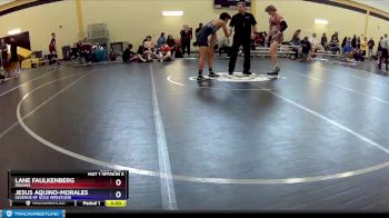 132 lbs Cons. Round 4 - Lane Faulkenberg, Indiana vs Jesus Aquino-Morales, Legends Of Gold Wrestling