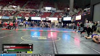 AA - 160 lbs Cons. Round 2 - Trey Hansen, Butte vs Tucker McKay, Gallatin HS