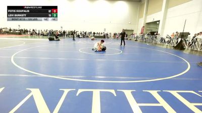 126 lbs Consi Of 32 #2 - Fotis Koufalis, NY vs Levi Burkett, VA