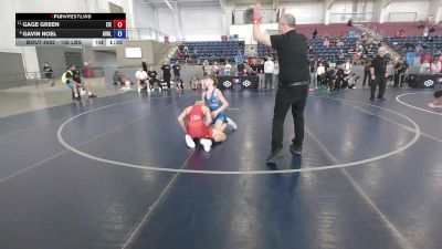 105 lbs Champ. Rd Of 16 - Gage Green, East Idaho Elite vs Gavin Noel, Avalanche