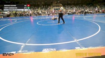84 lbs Round Of 16 - Brooks Blevins, WTC vs Tripp Farrington, CP Wrestling