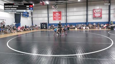 88 lbs Santiago Zapata, Georgia vs Fabian Simons, Florida Blue
