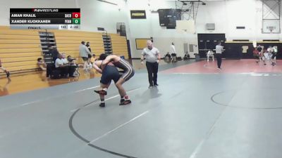 184Green lbs Final - Aman Khalil, Sacred Heart vs Xander Kuokkanen, Penn