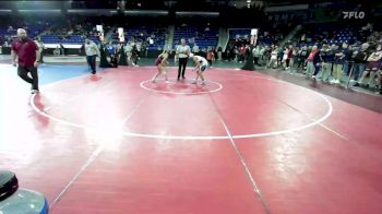 120 lbs Quarterfinal - Saphira Sao, Lowell vs Naylis Alejandro, Hampden Charter East