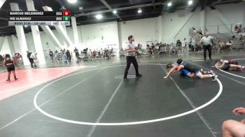 120 lbs Rr Rnd 3 - Marcus Melendrez, SoCal Hammers vs Ike Almaraz, Shootbox WC