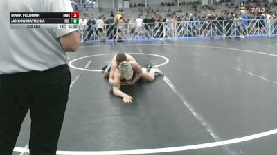 220 lbs Round Of 64 - Mark Feldman, TNWC Silver Fox - HSB vs Jaxson Mathenia, PSF Wrestling Academy - HSB