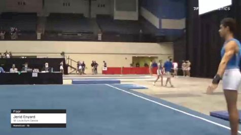 Jerid Enyard - Floor, St. Louis Gym Centre - 2021 USA Gymnastics Development Program National Championships